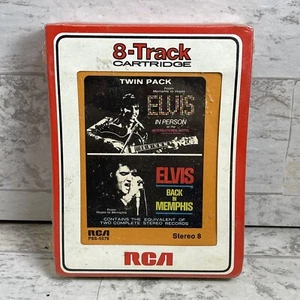 ELVIS PRESLEY From MEMPHIS to VEGAS, BACK In MEMPHIS 8-Track TWIN Tape RCA RARE - Imagen 1 de 7