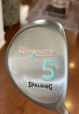 女士 Spalding Advance 5-Wood⛳RH 女士硬度石墨杆身 Spalding 握把 41.5 — 第 1/4 张图片