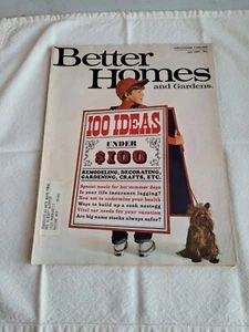 BETTER HOMES & GARDENS Magazine July 1967 Vol 45 #7 100 Ideas Decorating Crafts - Picture 1 of 4