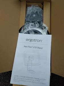 Ergotron Neo-flex LCD Monitor Stand, brand new in box - Afbeelding 1 van 4