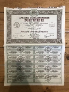 Anciens Etablissements NEVEU (CHATOU 78) (G3) - Foto 1 di 1