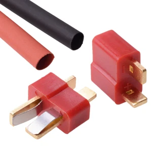 10 x PAIRS Deans T Plug SocketGold RC Connectors Car Plane Airsoft - Picture 1 of 1