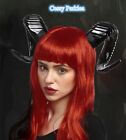 Z-L4-1 Deluxe Bull Ram Goat Aries Beast Horns Demon Devil Costume Headband