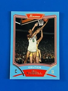 2008-09 Bowman Bill Russell Celtics Blue Parallel Basketball Card #106; #d /499 - Picture 1 of 2