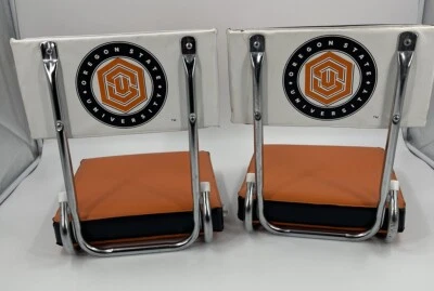 俄勒冈州立大学俄勒冈州立大学海狸体育场座椅漂白折叠套装2件 — 第 1/4 张图片