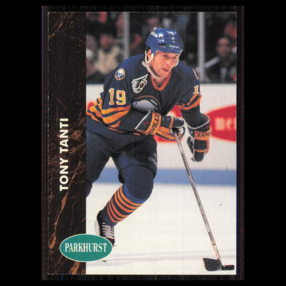 Tony Tanti #236 1991 Parkhurst Buffalo Sabres Hockey Card NHL NM - Image 1 of 3