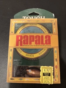 Rapala Fishing Line 6 LBS Clear 360 Yards .010'' Diameter W/ Deep Runner Lure - Picture 1 of 2