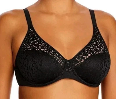 Nuevo Sujetador CHANTELLE 13F1 Negro Norah Moldeado Con Aros Talla 38DD  Foto 1 de 4