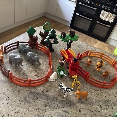 Lego Duplo Zoo Bundle With Animals Fences Plus More - image 1 of 4