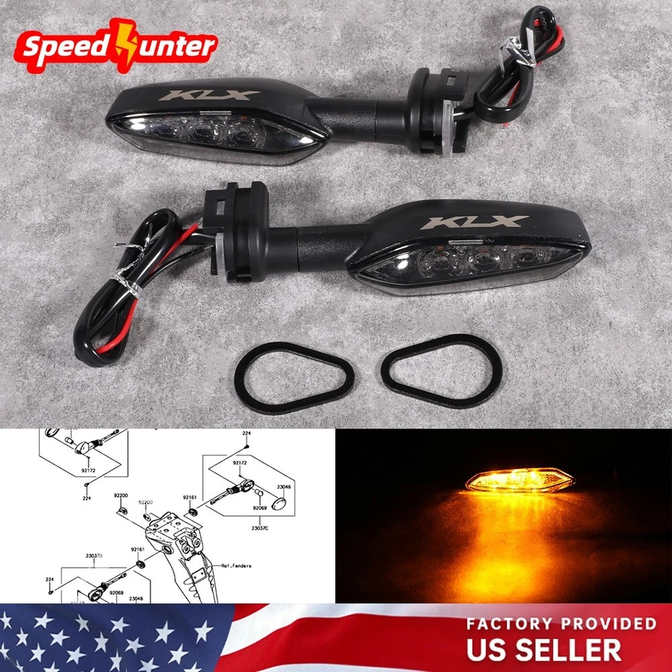 Лампа указателя поворота для KAWASAKI KLX150L KLX230SM KLX250SF KLX300SM - Изображение 1 из 4