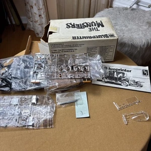 AMT Blueprinter The Munsters 1/25 Scale Kit #8059 Munster Koach Open Box - Picture 1 of 13