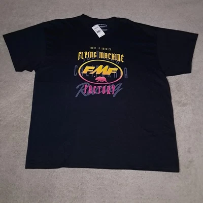 Camiseta FMF So Calif Racing Para Hombre 2XL Negra Y2k Clásica Máquina Voladora Oso Foto 1 de 4