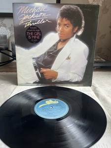Michael Jackson Thriller A2/B1 VERY RARE GOLD STAMP PROMO VINYL LP EX - Picture 1 of 7