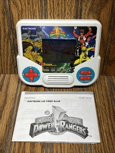 Tiger Electronic 1994 Mighty Morphin Power Rangers Handheld Video Game Works - Picture 1 of 7