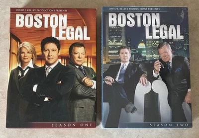 BOSTON LEGAL - Season 1 and Season 2 Double Pack- DVD Season 2 Is Brand New - Image 1 of 4
