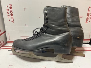 Patines de hielo vintage Nestor Johnson talla 10,5 - Imagen 1 de 9
