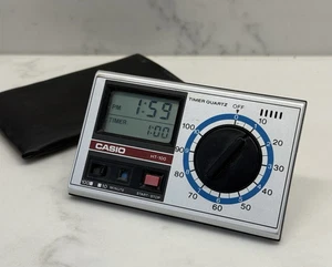 CASIO HT-100 TIMER ALARM DESKTOP WATCH RETRO Photographic Timer Darkroom - Picture 1 of 24