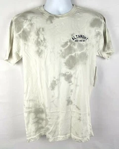 Altamont Men's T Shirt Size L Altamont High and Dry Graphic Bear Tie Dye Stained - Picture 1 of 8