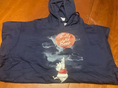 Winnie the Pooh Silly Old Bear Azul Marino XL Sudadera con Capucha Unisex - Nueva Nunca Usada Foto 1 de 2