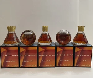 TODD OLDHAM PARLUX FRAGRANCE 0.20 oz / 6.5 ML EDP Splash . Lot of 5 - Picture 1 of 2