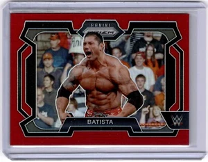 Batista 2024 Panini Prizm WWE Red Prizm #84 WWE Legends #254/299 - Picture 1 of 2