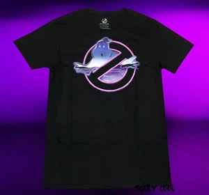 New Ghostbusters Logo Mens Vintage Throwback T-Shirt - Picture 1 of 2