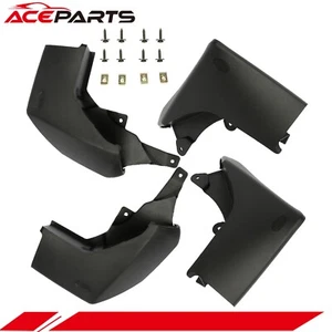 Set of 4 Mud Flaps Mudguard Splash Guards For 2010+ Land Rover Discovery 4 Kits - Picture 1 of 10