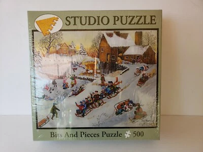 Rompecabezas de estudio divertido descenso 500 piezas brocas y piezas nuevo 13+ #48319 nuevo Foto 1 de 4