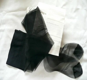 5 MEDIAS DE LUJO DE SEÑORA ULTRA FINAS SEXY VINTAGE PIERRE BALMAIN Negras M - Imagen 1 de 1