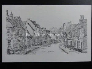Berkshire COOKHAM pencil image of HIGH STREET showing Kings Arms c1971 Postcard - Picture 1 of 2