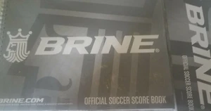Brine Official Soccer Score Book-Brand New-SHIPS N 24 HOURS - Picture 1 of 4