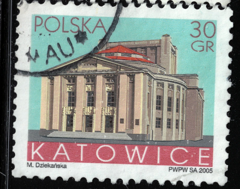 Poland - 2005 - 0.30Zł - Polish Cities - Katowice - #18154 - Image 1 of 1