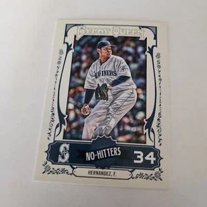 2013 Topps Gypsy Queen No Hitter Baseball Card Felix Hernandez #nh-fh - Picture 1 of 2