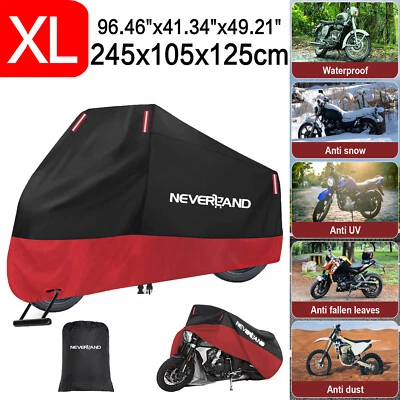 NEVERLAND XL Motorcycle Bike Cover For Honda Goldwing GL1800 1500 1200 1000 1100 - Image 1 of 4