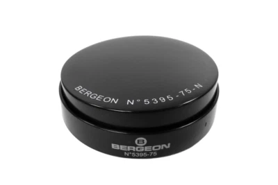 Cojín de carcasa de reloj de gel suave Bergeon 5395-75-N, 75 mm, negro, hecho en Suiza Foto 1 de 2