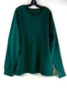 Lands End Green Knit Sweater XXL 50-52 - Picture 1 of 9