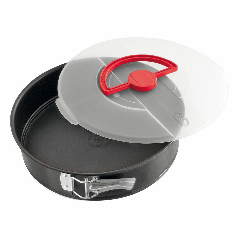 Dr. Oetker Springform 26 cm Bake & Go mit Transporthaube Kuchenform Backform - Bild 1 von 1