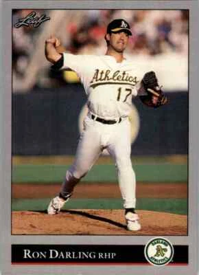 1992 Leaf Ron Darling #447 - Image 1 of 2