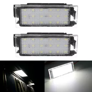 For Renault Megane Master Laguna Clio Trafic LED License Number Plate Light Lamp - Picture 1 of 11