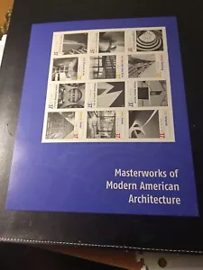 US #3910 Masterworks Of Modern American Architecture pane of 12 2004 VF MNH - Picture 1 of 1