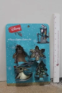 Disney The Nightmare Before Christmas Icons Cookie Cutter Set Of 4 Metal NEW - Picture 1 of 4