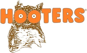 Hooters Restaurant Iron On Transfer-T-Shirt + Light & Dark Color Fabrics #1 - Picture 1 of 2