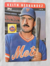 1985 Topps 3-D Baseball Stars #11 Keith Hernandez New York Mets