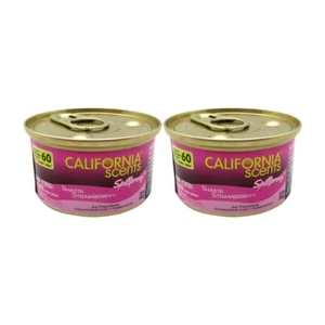 California Scents Car Air Fresheners – Shasta Strawberry, (2 Pack) - Picture 1 of 2