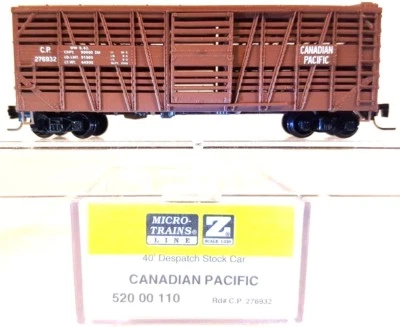 Z MTL 520 00 110 40' Canadian Pacific CP Despatch Stock Car - Image 1 of 3
