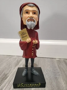 Geoffrey Chaucer Bobble Head Figurine Greenwood Publishing Company 2453/2500 - Picture 1 of 7