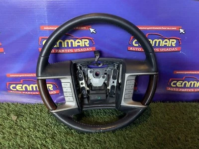Volante Lincoln MKZ 2007 07 con botones de interruptor de control OEM Foto 1 de 4