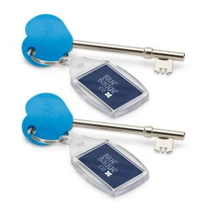 Twin Pack of Genuine RADAR Disabled Toilet Key with Keyring - Picture 1 of 2