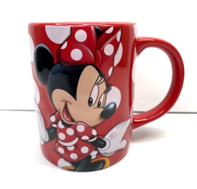 Taza/taza de café roja de Disney Jerry Leigh Minnie Mouse It's All About Me Foto 1 de 4