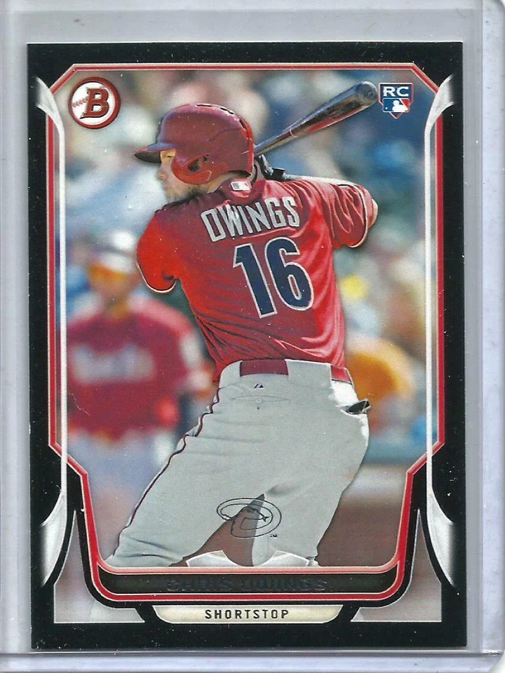 Chris Owings 2014 Bowman Black Rookie #08/25 - Image 1 of 1